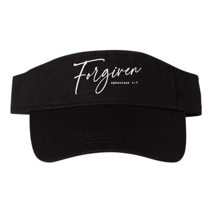 Forgiven Christian  Ephesians Scripture Based Visor