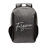 Forgiven Christian  Ephesians Scripture Based Vector Backpack