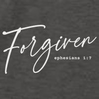 Forgiven Christian  Ephesians Scripture Based Vector Backpack