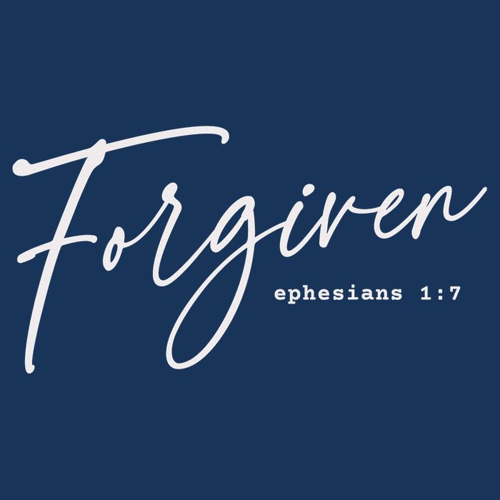 Forgiven Christian  Ephesians Scripture Based Infant Baby Jersey Bodysuit