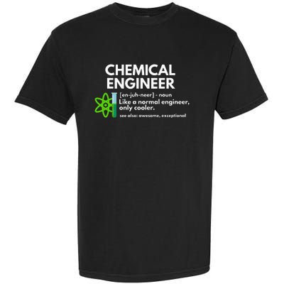 Funny Chemical Engineer Definition Engineering Garment-Dyed Heavyweight T-Shirt