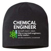 Funny Chemical Engineer Definition Engineering Sustainable Beanie