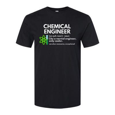 Funny Chemical Engineer Definition Engineering Softstyle CVC T-Shirt