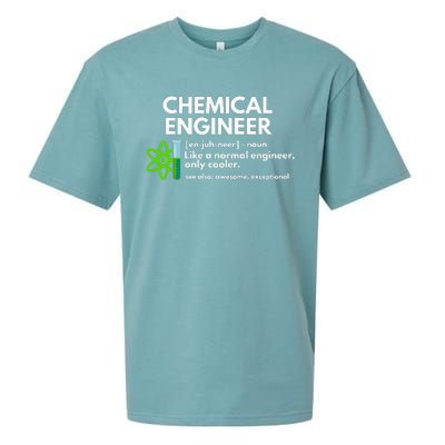 Funny Chemical Engineer Definition Engineering Sueded Cloud Jersey T-Shirt