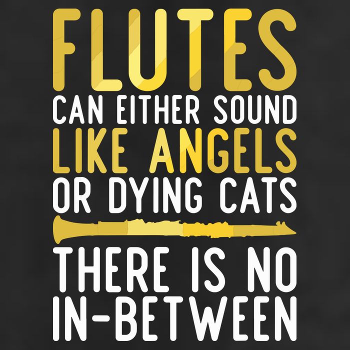Flutes Can Either Sound Like Angels Or Dying Cats Fun Flute 15oz Campfire Ceramic Mug