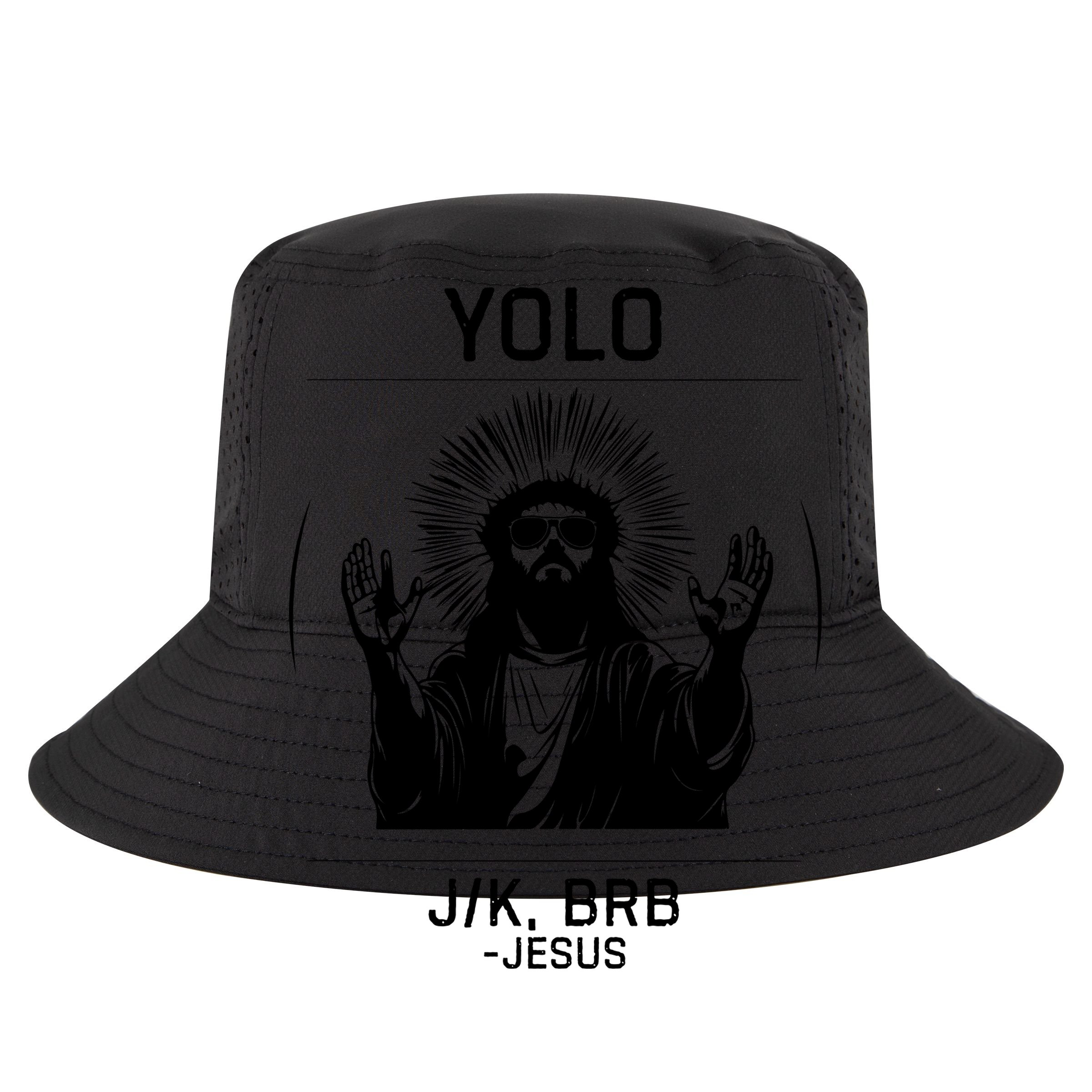 Funny Christian Easter Jesus Yolo Jk Brb Doggie Tank