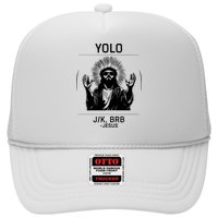 Funny Christian Easter Jesus Yolo Jk Brb Hat