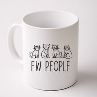 Funny Cat Ew People Cat Design, Cool Cat Tee Mug