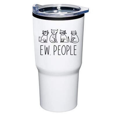 Funny Cat Ew People Cat Design, Cool Cat Tee Tumbler