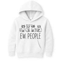 Funny Cat Ew People Cat Design, Cool Cat Tee Kids Hoodie