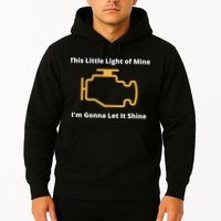 Funny Check Engine Light Car Hoodie
