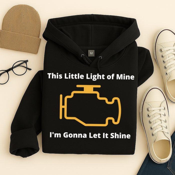 Funny Check Engine Light Car Hoodie
