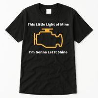 Funny Check Engine Light Car Tall T-Shirt