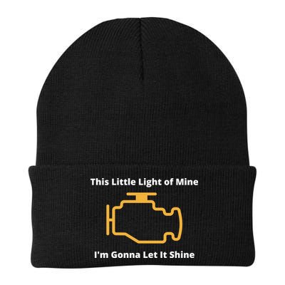 Funny Check Engine Light Car Beanie
