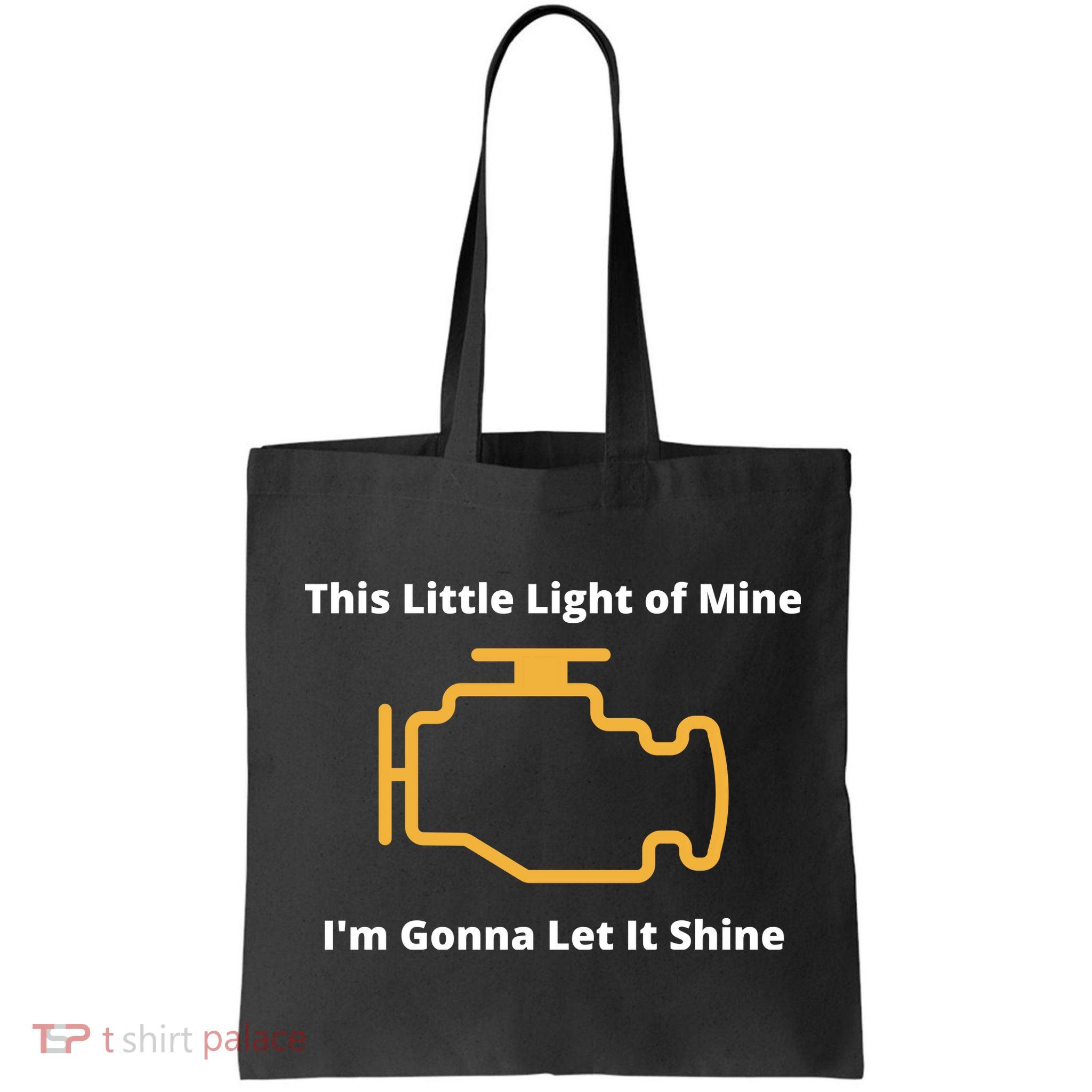 Funny Check Engine Light Car Bag