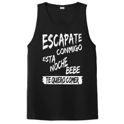 Funny Cool Escapate Conmigo Esta Noche Bebe Gift PosiCharge Competitor Tank