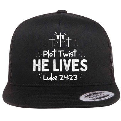 Funny Christian Easter Day Quote Flatbill Hat