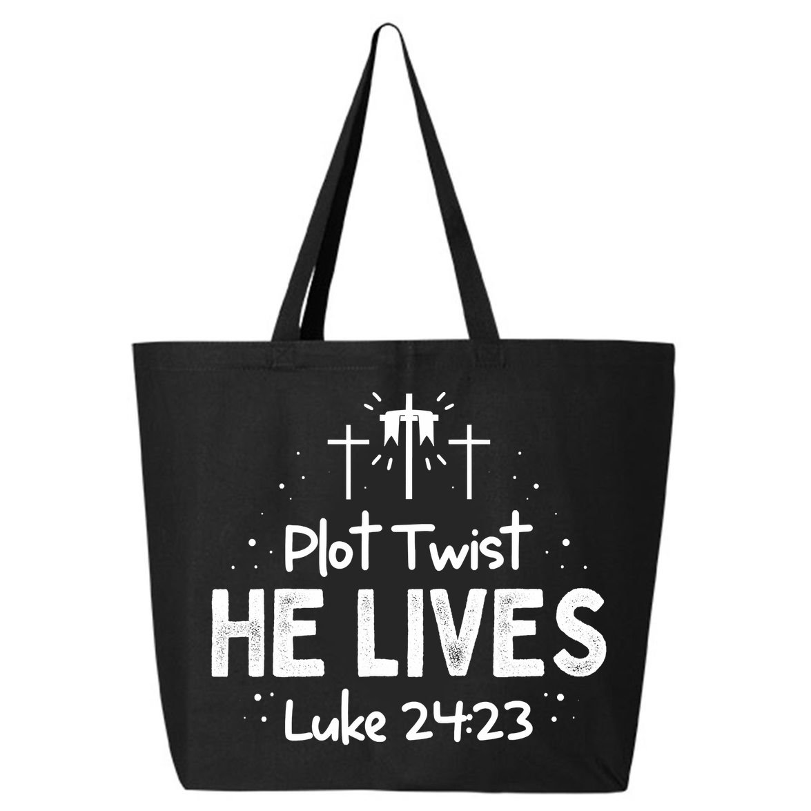 Funny Christian Easter Day Quote 25L Jumbo Tote