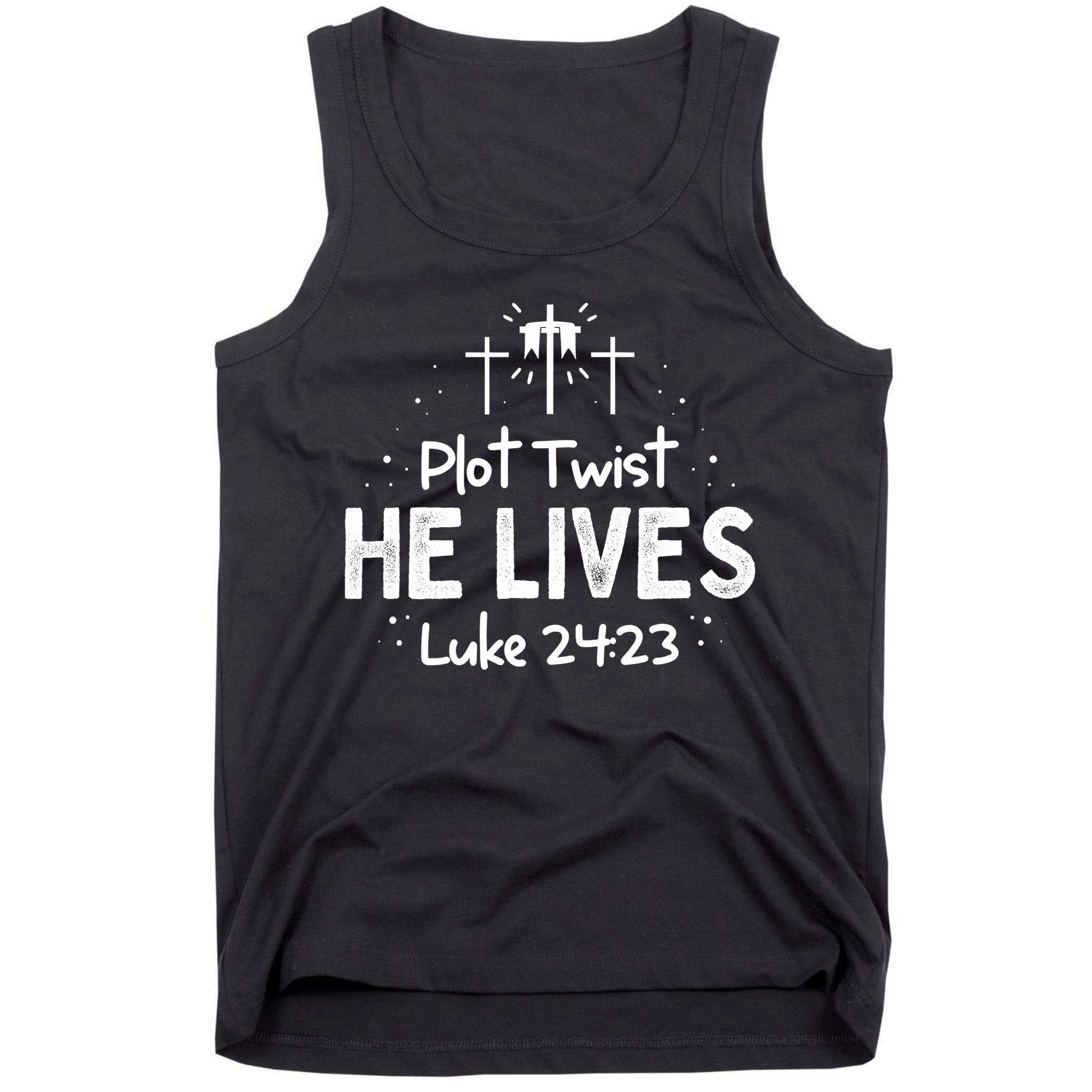 Funny Christian Easter Day Quote Tank Top