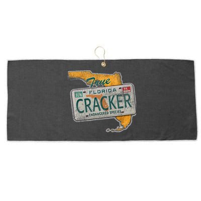 Florida Cracker Endangered Species Florida Native Large Microfiber Waffle Golf Towel