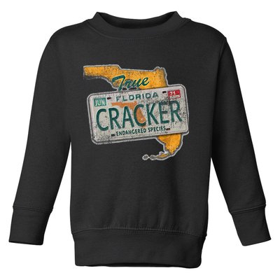 Florida Cracker Endangered Species Florida Native Toddler Sweatshirt