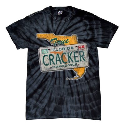 Florida Cracker Endangered Species Florida Native Tie-Dye T-Shirt