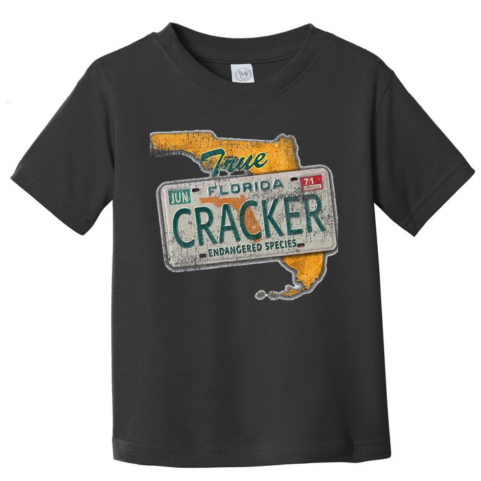 Florida Cracker Endangered Species Florida Native Toddler T-Shirt