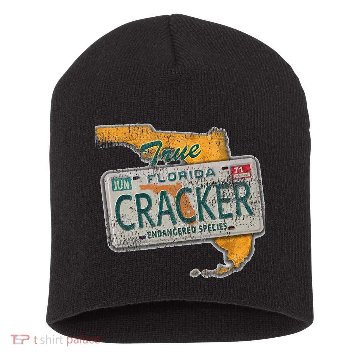 Florida Cracker Endangered Species Florida Native Short Acrylic Beanie