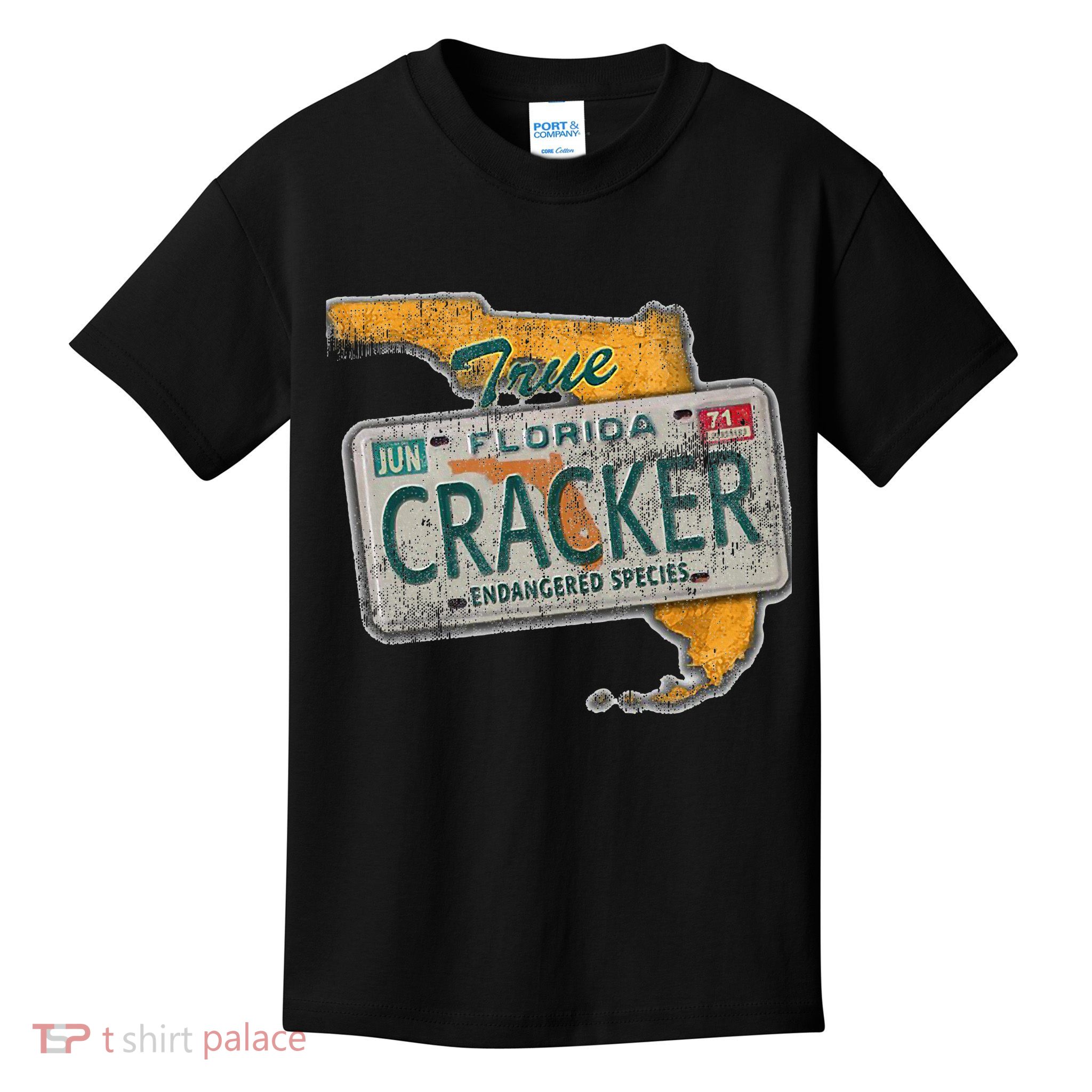 Florida Cracker Endangered Species Florida Native Kids T-Shirt