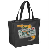 Florida Cracker Endangered Species Florida Native Zip Tote Bag