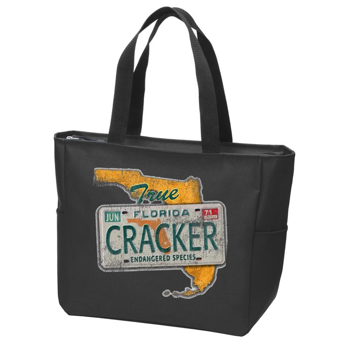 Florida Cracker Endangered Species Florida Native Zip Tote Bag