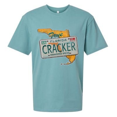 Florida Cracker Endangered Species Florida Native Sueded Cloud Jersey T-Shirt