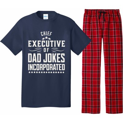 Funny Chief Executive Of Dad Jokes Incorporated Pajama Set