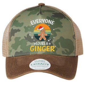 Funny Christmas Everyone Loves A Ginger Xmas Legacy Tie Dye Trucker Hat