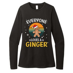 Funny Christmas Everyone Loves A Ginger Xmas Womens CVC Long Sleeve Shirt