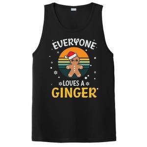 Funny Christmas Everyone Loves A Ginger Xmas PosiCharge Competitor Tank