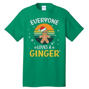 Funny Christmas Everyone Loves A Ginger Xmas Tall T-Shirt