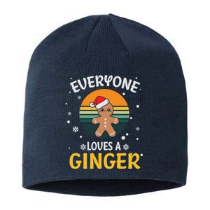 Funny Christmas Everyone Loves A Ginger Xmas Sustainable Beanie