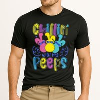 Funny Cute Easter Chillin With My Peeps Cooling Performance Crew T-Shirt