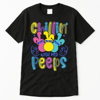 Funny Cute Easter Chillin With My Peeps Tall T-Shirt