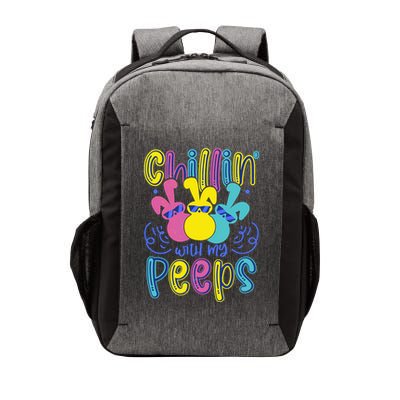 Funny Cute Easter Chillin With My Peeps Vector Backpack