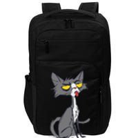 Funny Cat Ew People Meowy Cat Lovers Gifts Impact Tech Backpack