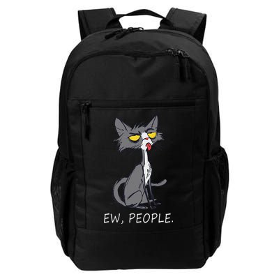 Funny Cat Ew People Meowy Cat Lovers Gifts Backpack