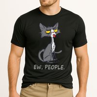 Funny Cat Ew People Meowy Cat Lovers Cooling Performance Crew T-Shirt