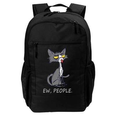 Funny Cat Ew People Meowy Cat Lovers Backpack