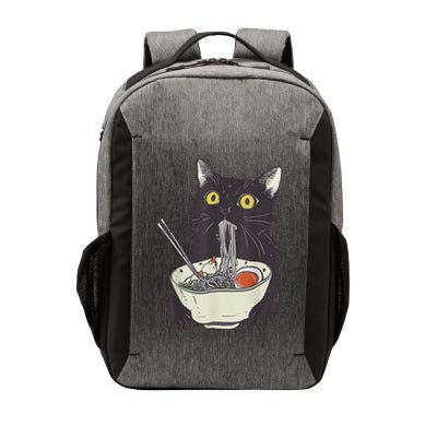 Funny Cat Eating Ramen Vintage Japanese Noodles Gift Vector Backpack