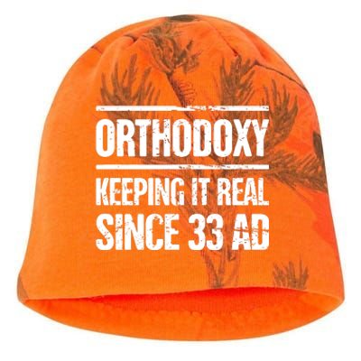 Funny Christian Eastern Orthodox Kati - Camo Knit Beanie