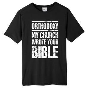 Funny Christian Eastern Orthodox Tall Fusion ChromaSoft Performance T-Shirt