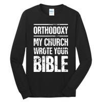 Funny Christian Eastern Orthodox Tall Long Sleeve T-Shirt