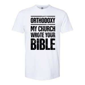 Funny Christian Eastern Orthodox Softstyle CVC T-Shirt